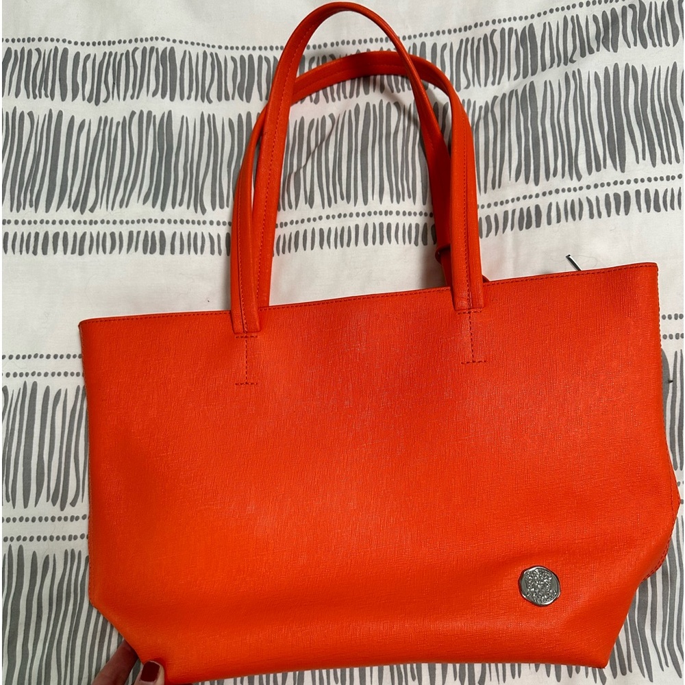 Vince Camuto orange handbag